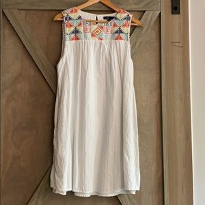 EUC embroidered dress